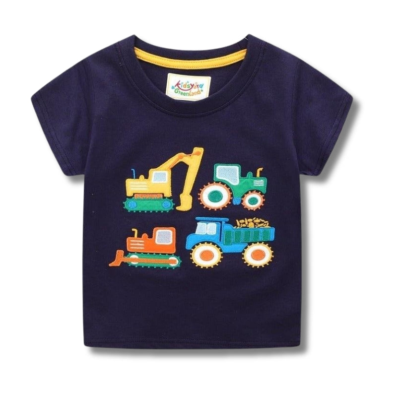 Tango Cotton Jersey Full Sleeves T-Shirt Giraffe Printed - Orange - Cotton Jersey - 12 to 18 Months - Boys - for Toddler