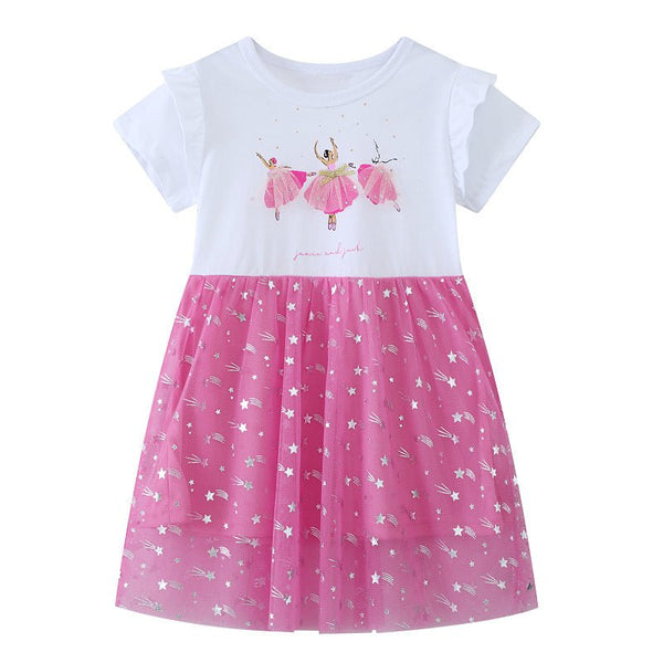 Toddler/Kid Girl's Ballet Girls Design Pink Dress