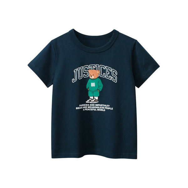 Toddler/Kid Boy Justice Bear Design T-shirt