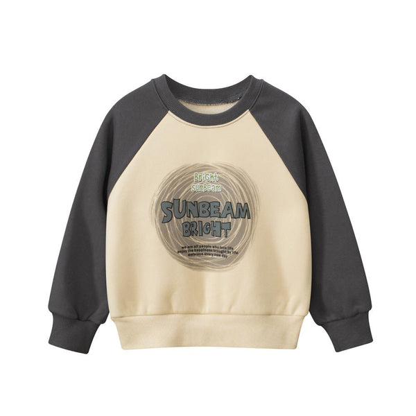 Toddler/Kid Sunbeam Bright Letter Print Sweatshirt