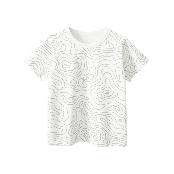 Toddler/Kid Artistic Lines Design T-shirt