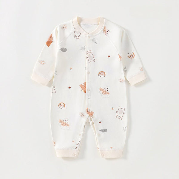 Baby's Cute Cartoon Print Design Jumpsuit (6 Designs)