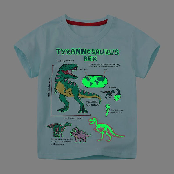 Toddler/Kid Boy's Tyrannosaurus Rex Printed Design T-Shirt