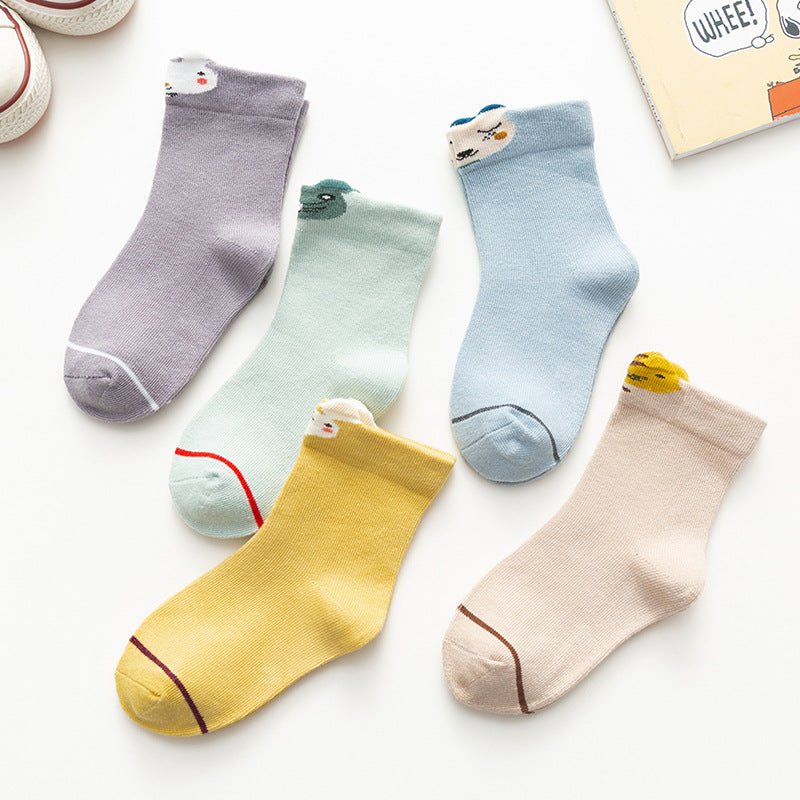 5 Pack Mix Designs Cotton Socks (8 Designs) – Kidsyard Greenland