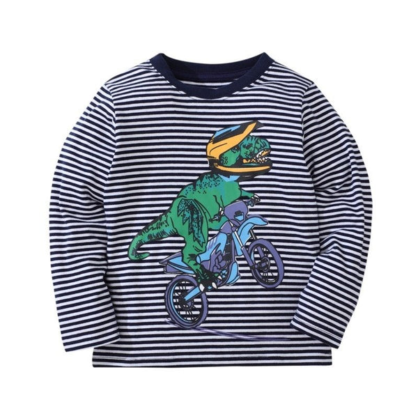 Dinosaur Print T-shirt for Toddler/Kid Boys