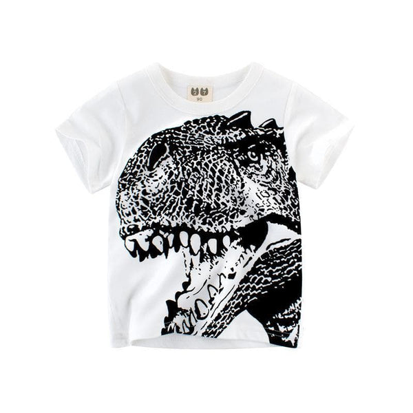 Toddler/Kid Boy's T-shirt with Dinosaur Print