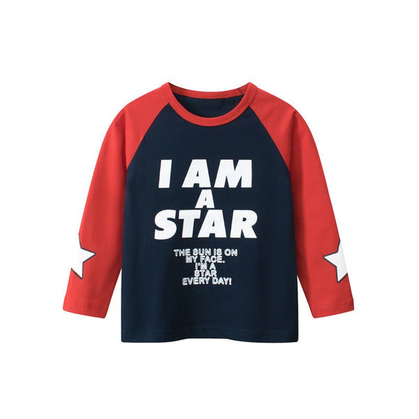 Toddler/Kid "I AM A STAR" Long Sleeve Shirt (2 Colors)