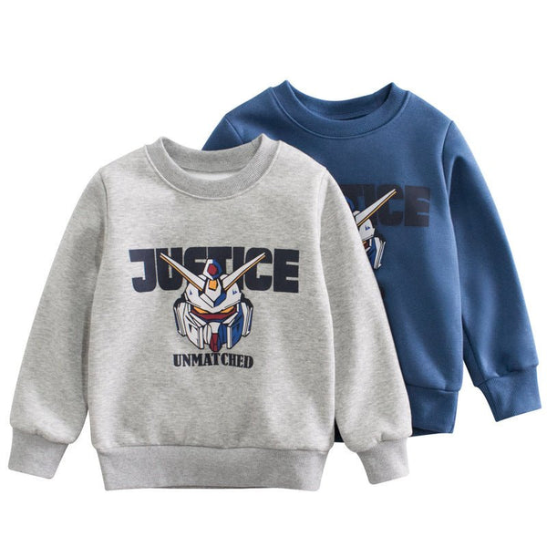 Toddler/Kid Boy's "Justice" Casual Sweatshirt (2 colors)